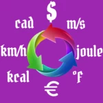 currency and si units converter android application logo